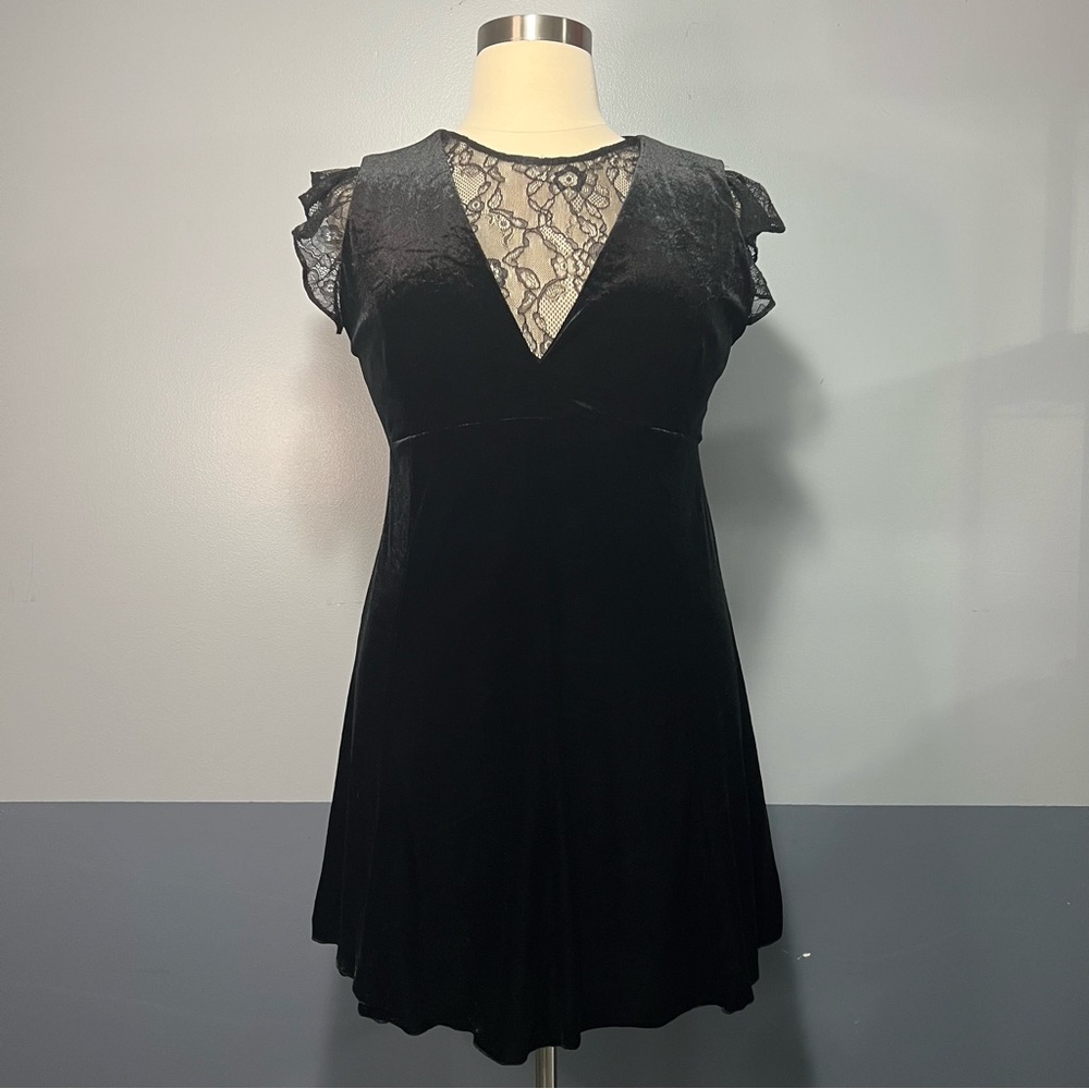 Zara Velvet Dress XL